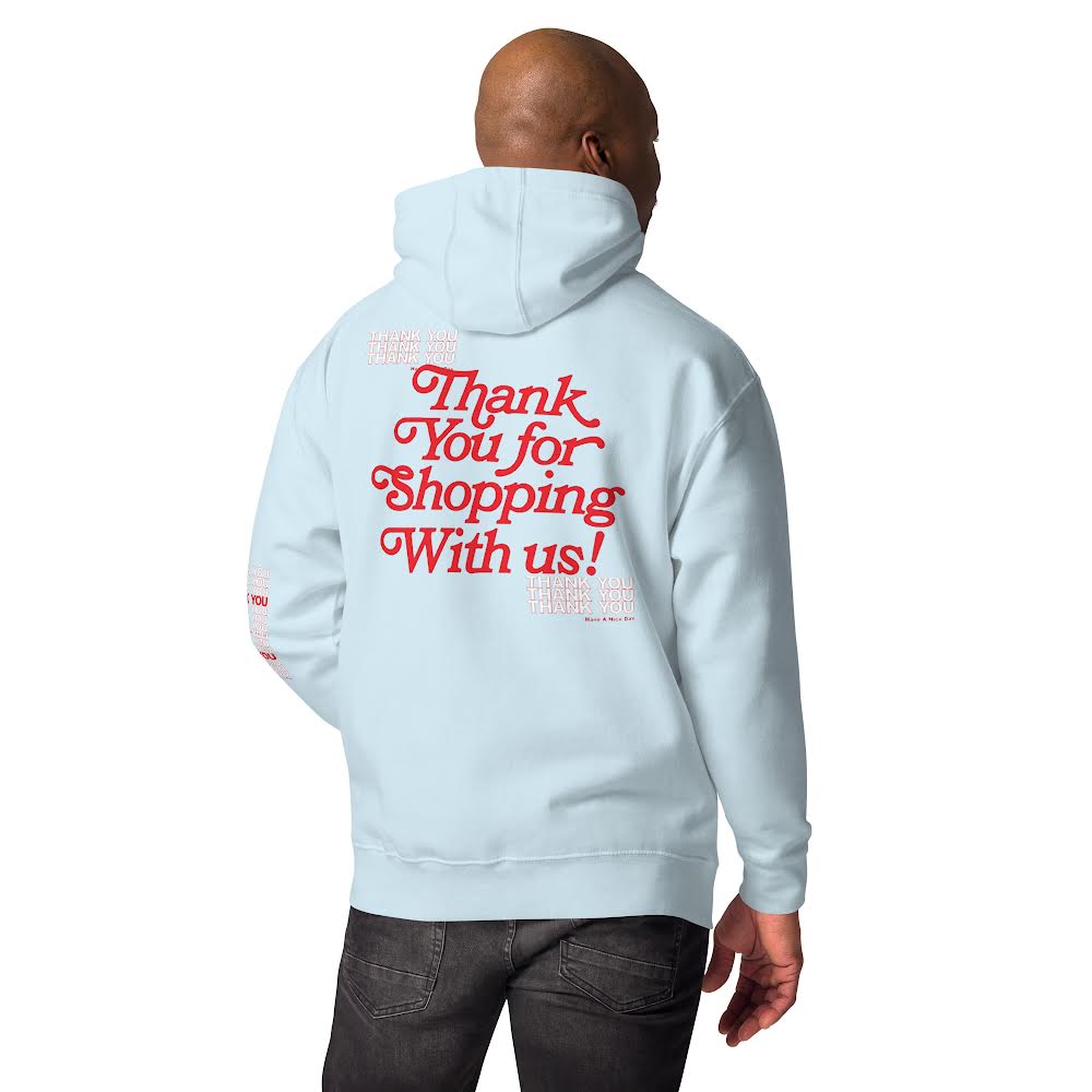 BagSeason Thank You Unisex Hoodie Free Shipping