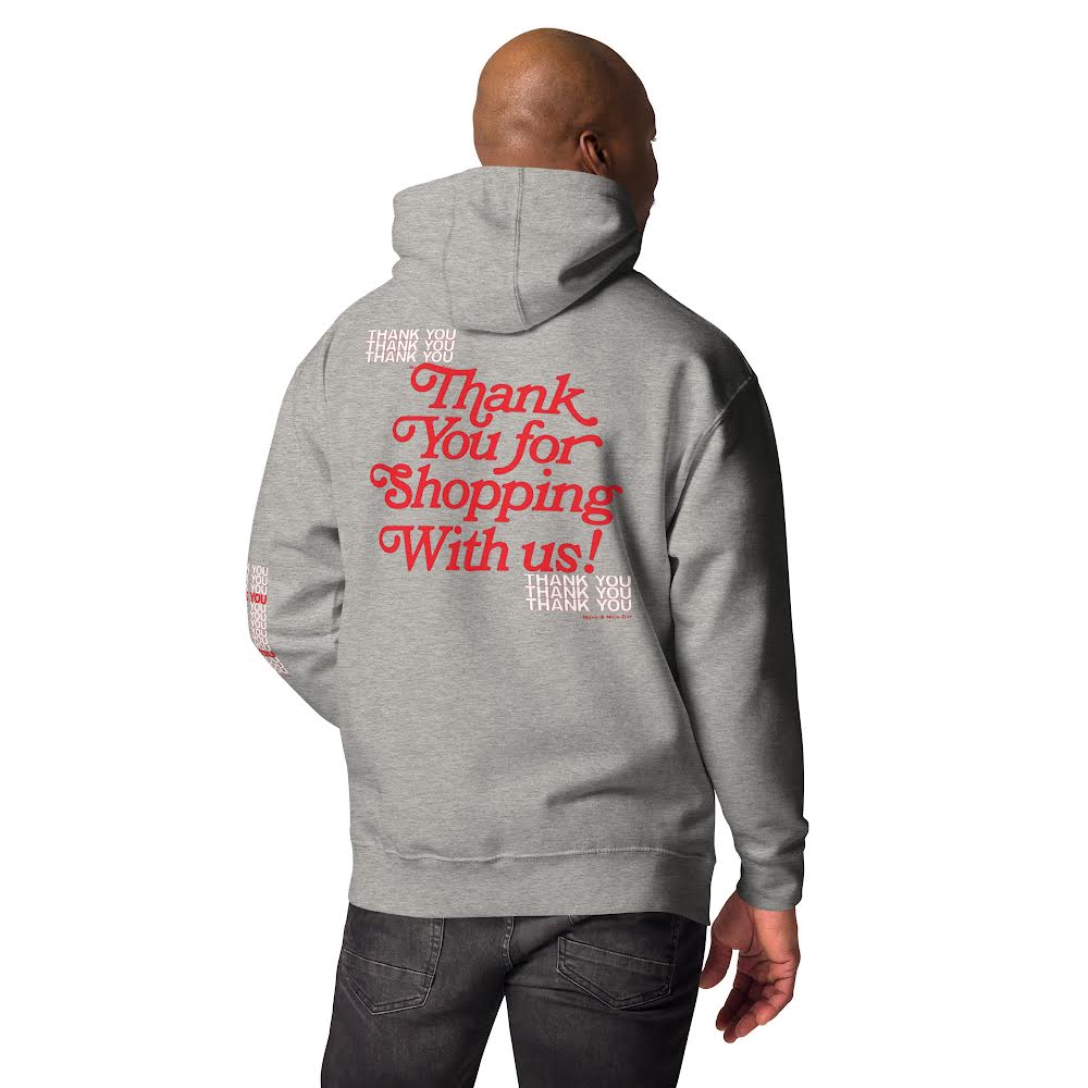 BagSeason Thank You Unisex Hoodie Free Shipping