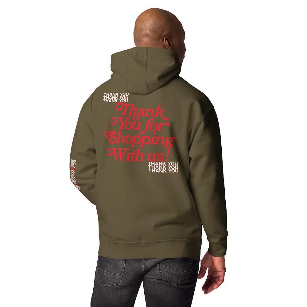 BagSeason Thank You Unisex Hoodie Free Shipping