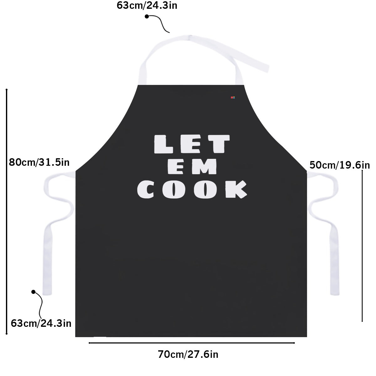 BBS Adjustable Apron With White Strap FREE SHIPPING