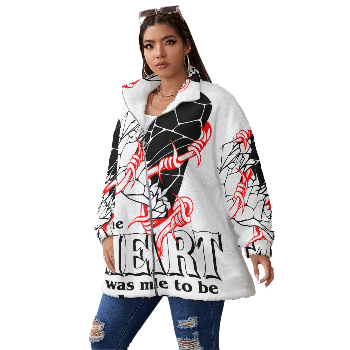 BBS Over sized Borg Fleece jacket FREE SHIPPING
