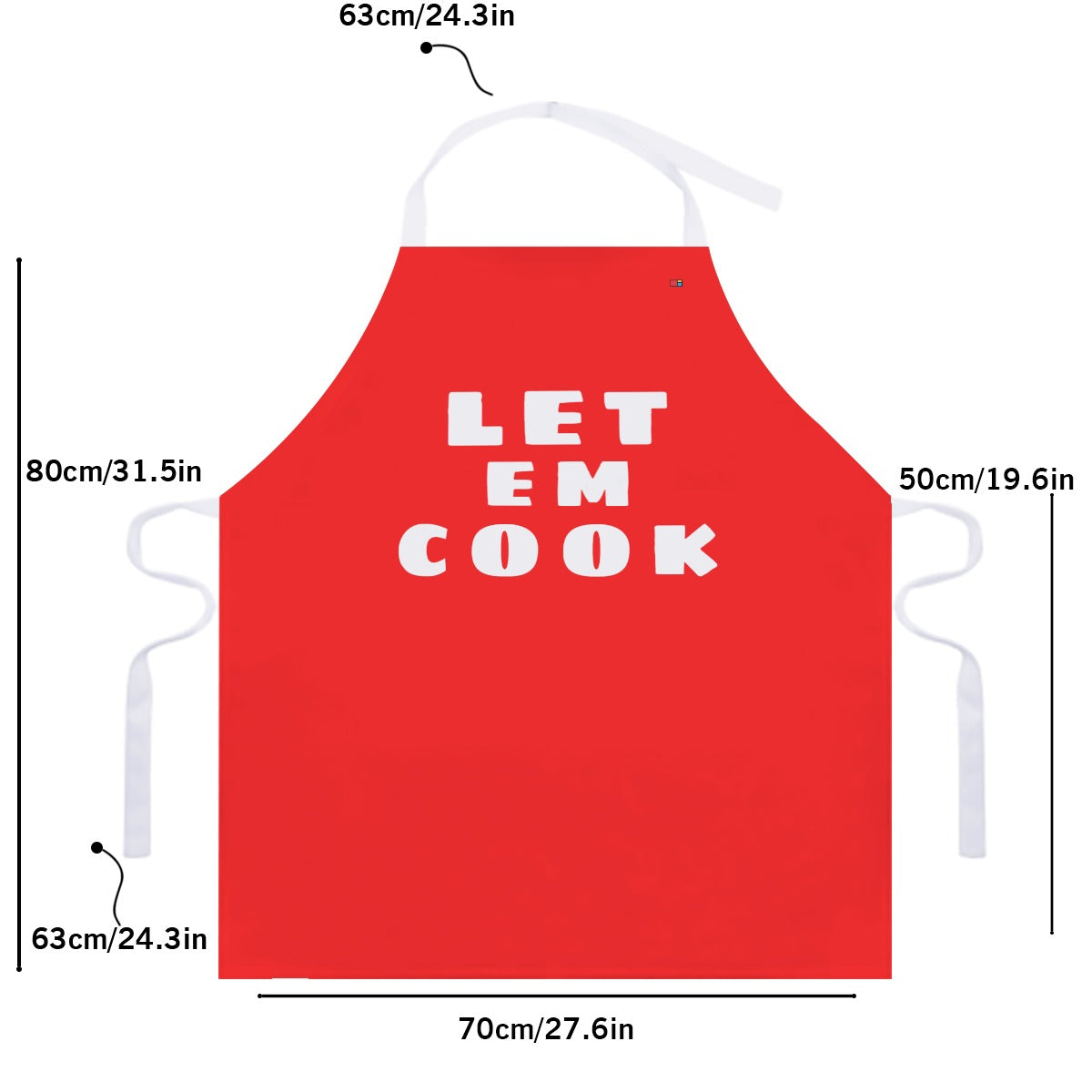 BBS Adjustable Apron With White Strap FREE SHIPPING