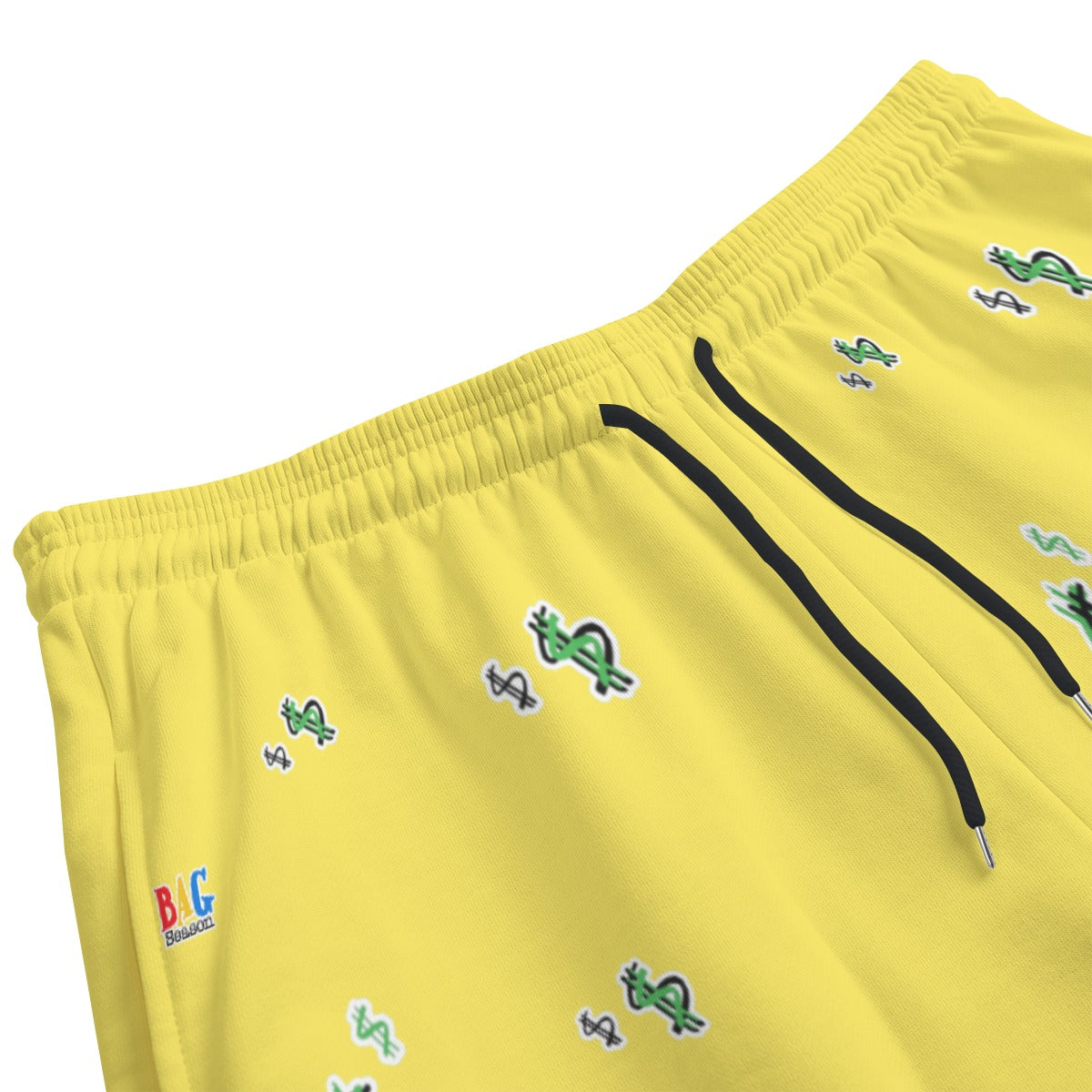 Sign Shorts Yellow FREE SHIPPING