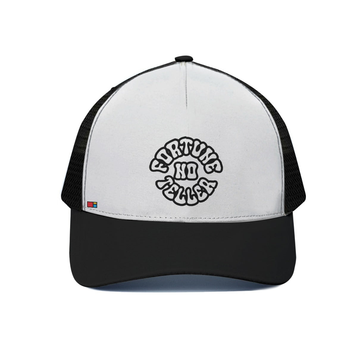FNT WHT Trucker Hat With Black FREE SHIPPING
