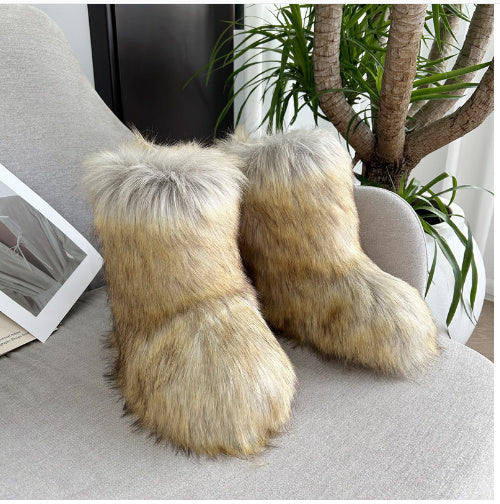 Winter Fur Boots