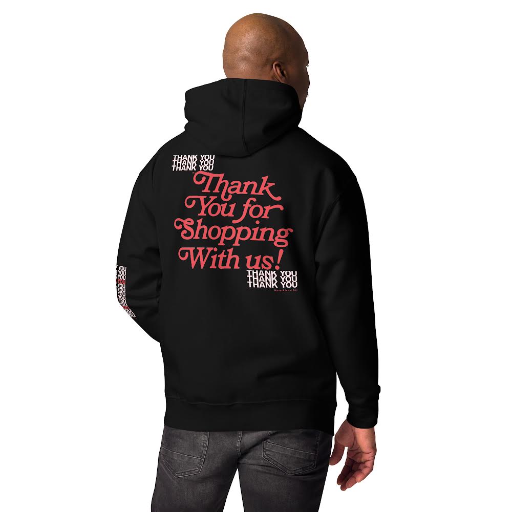 BagSeason Thank You Unisex Hoodie Free Shipping