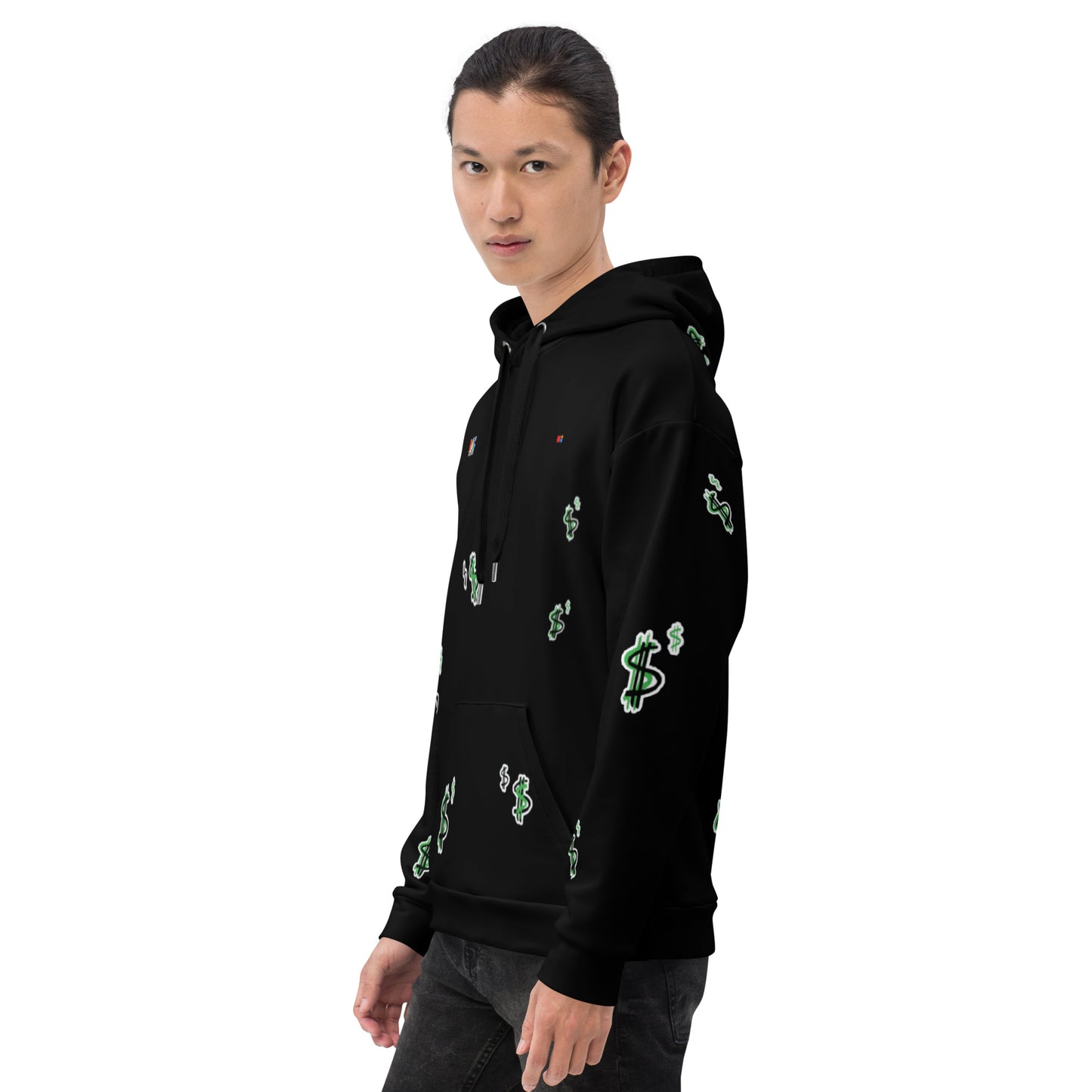 SIGN BBS HOODIE FREE SHIPPING BLK