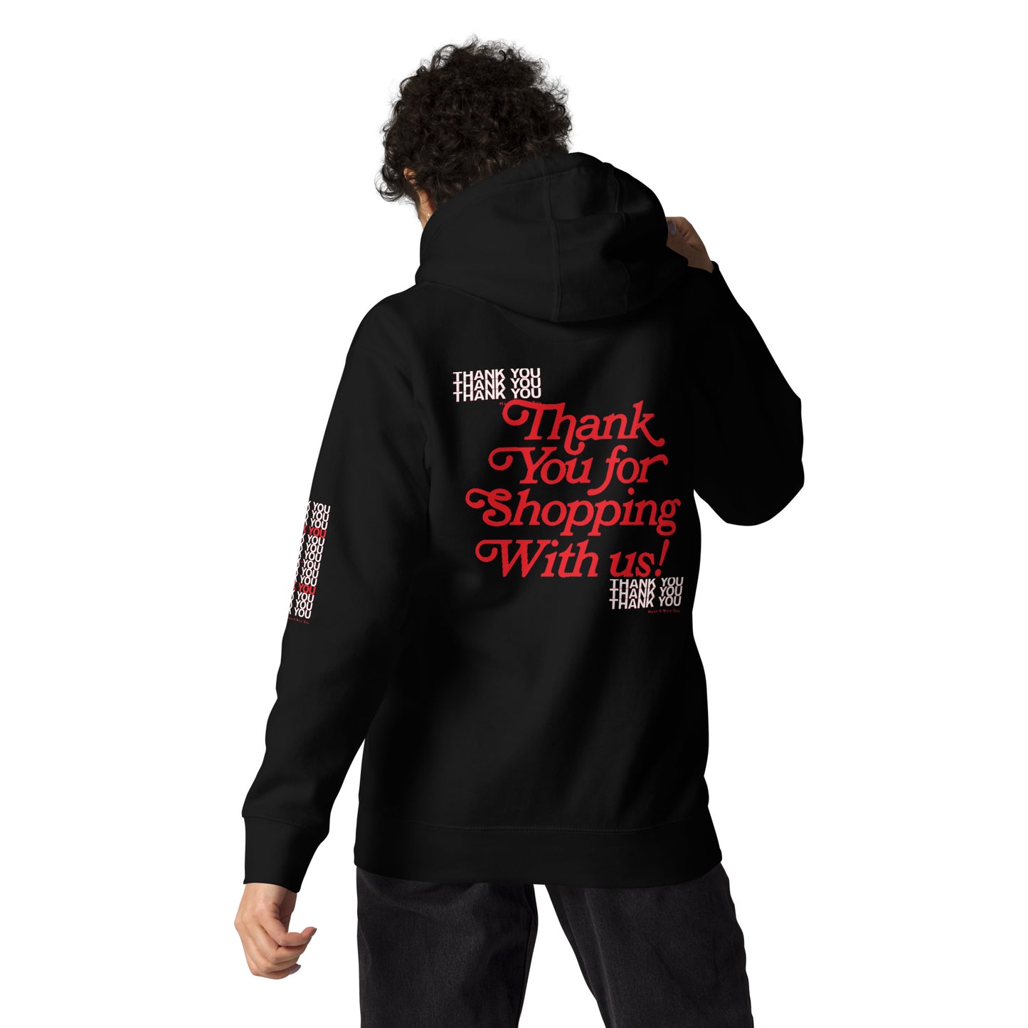 BagSeason Thank You Unisex Hoodie Free Shipping