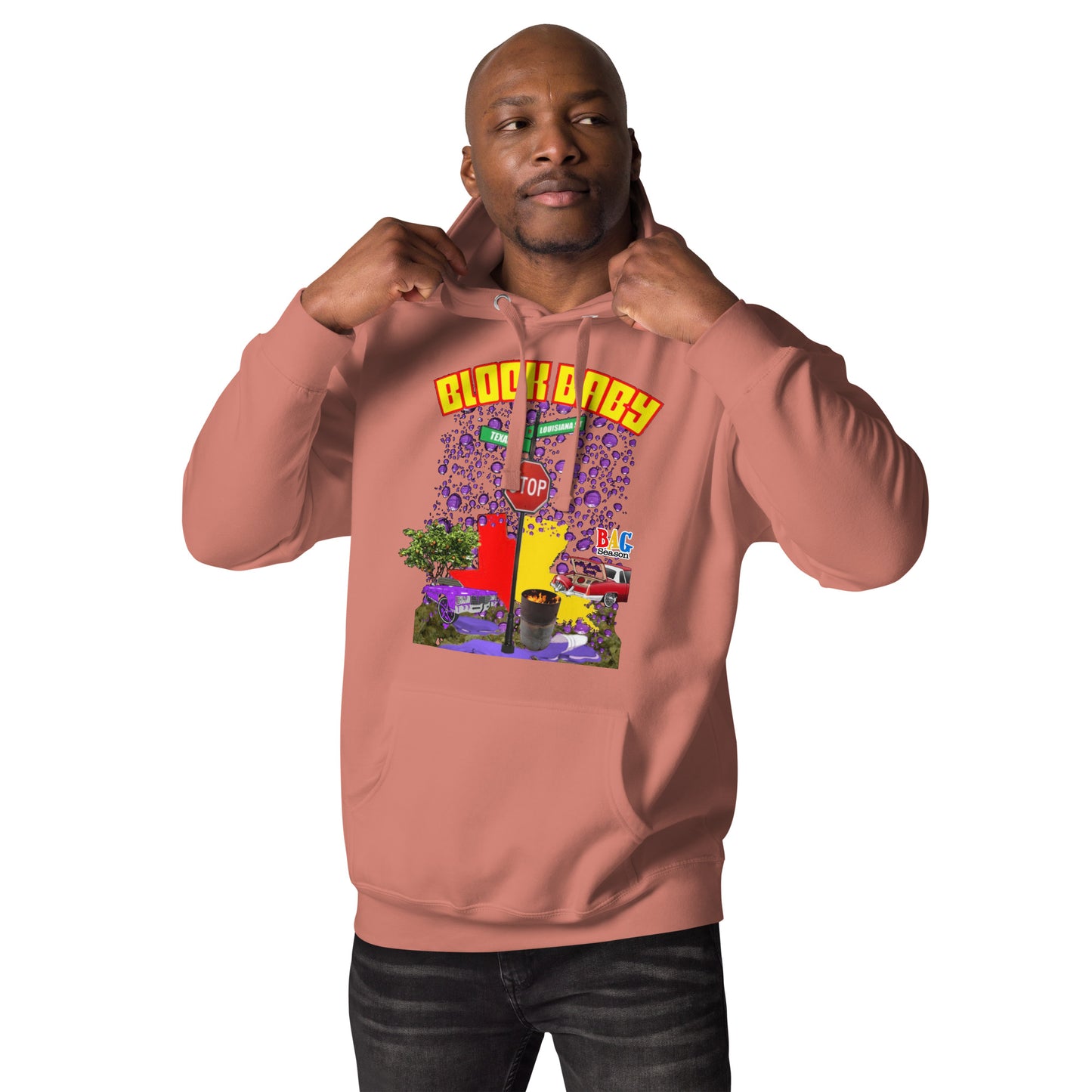 BLOCK BABY HOODIE