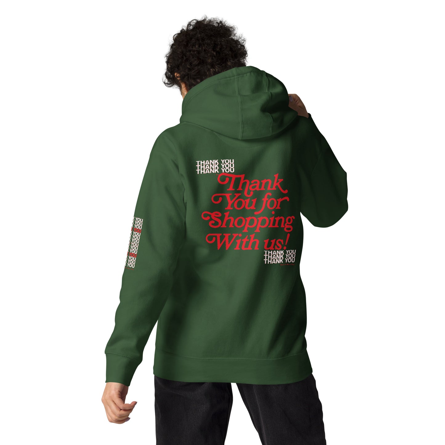 BagSeason Thank You Unisex Hoodie Free Shipping