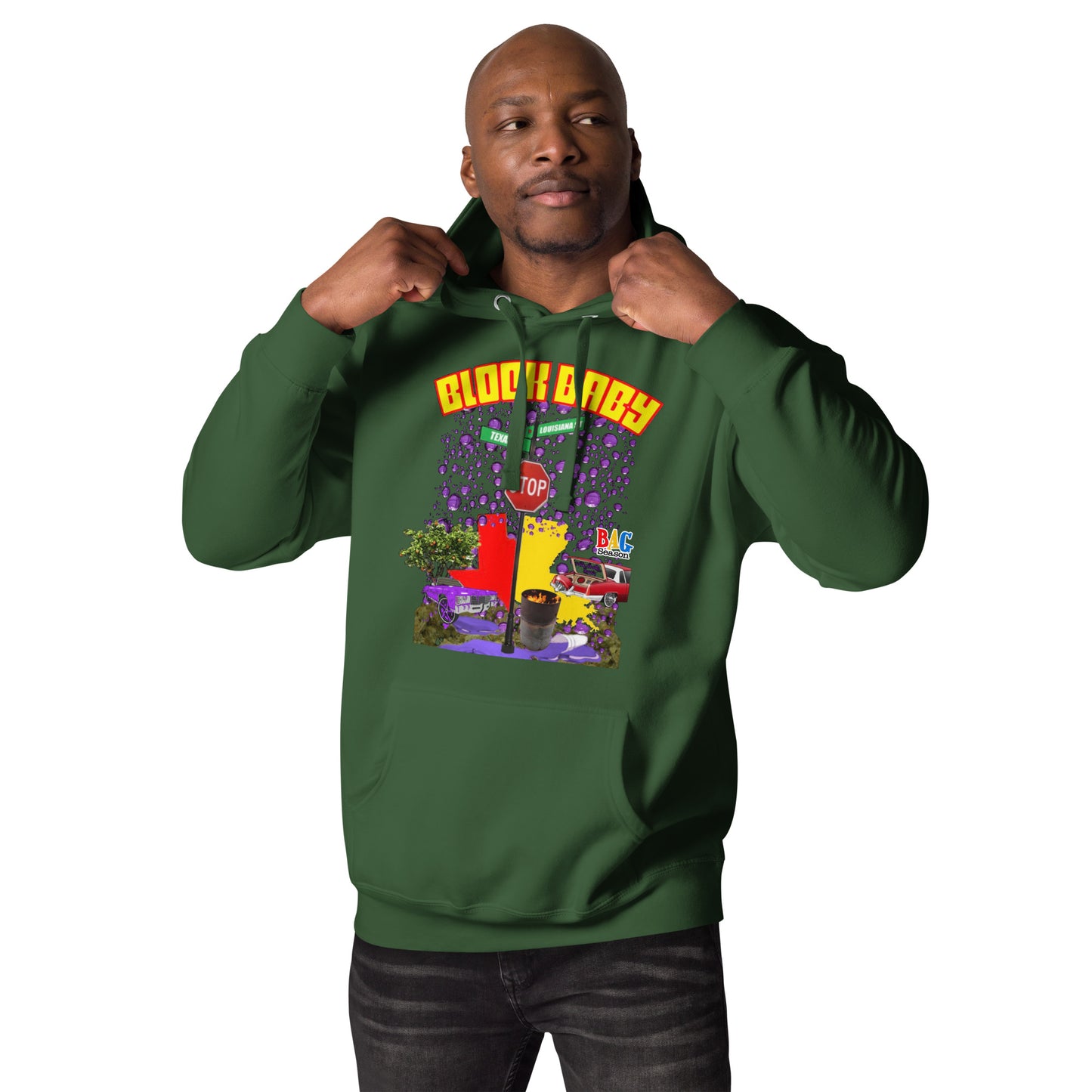 BLOCK BABY HOODIE