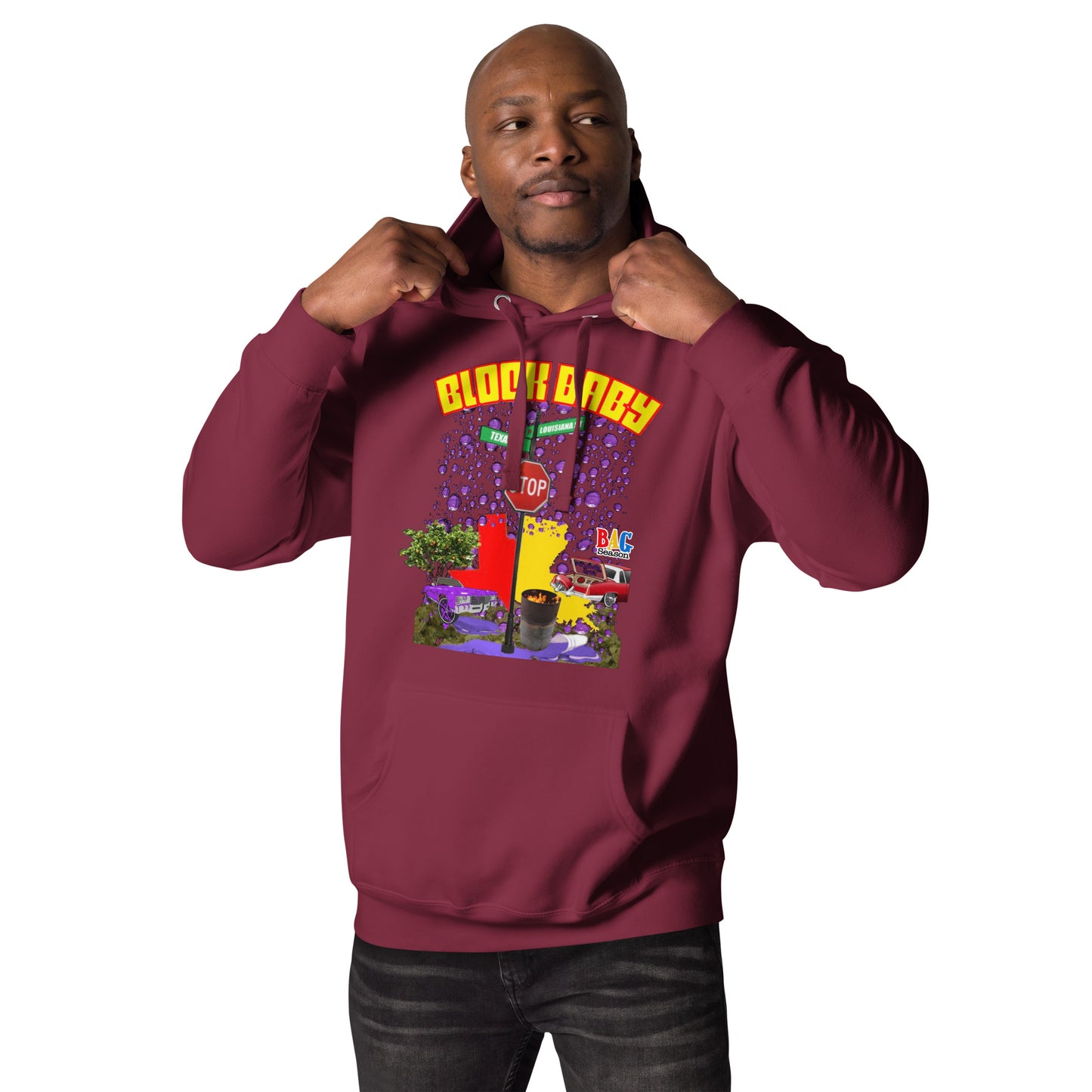 BLOCK BABY HOODIE