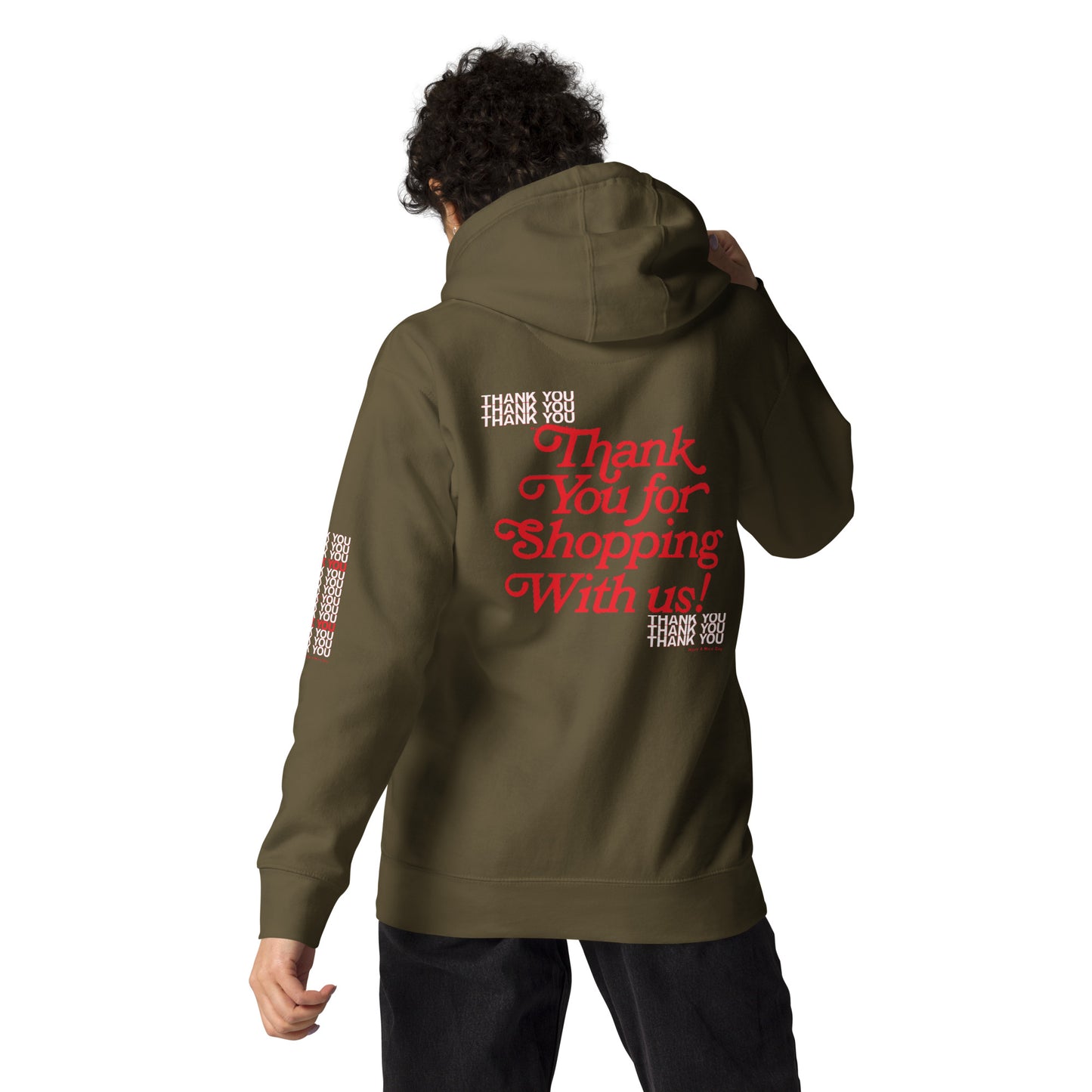 BagSeason Thank You Unisex Hoodie Free Shipping