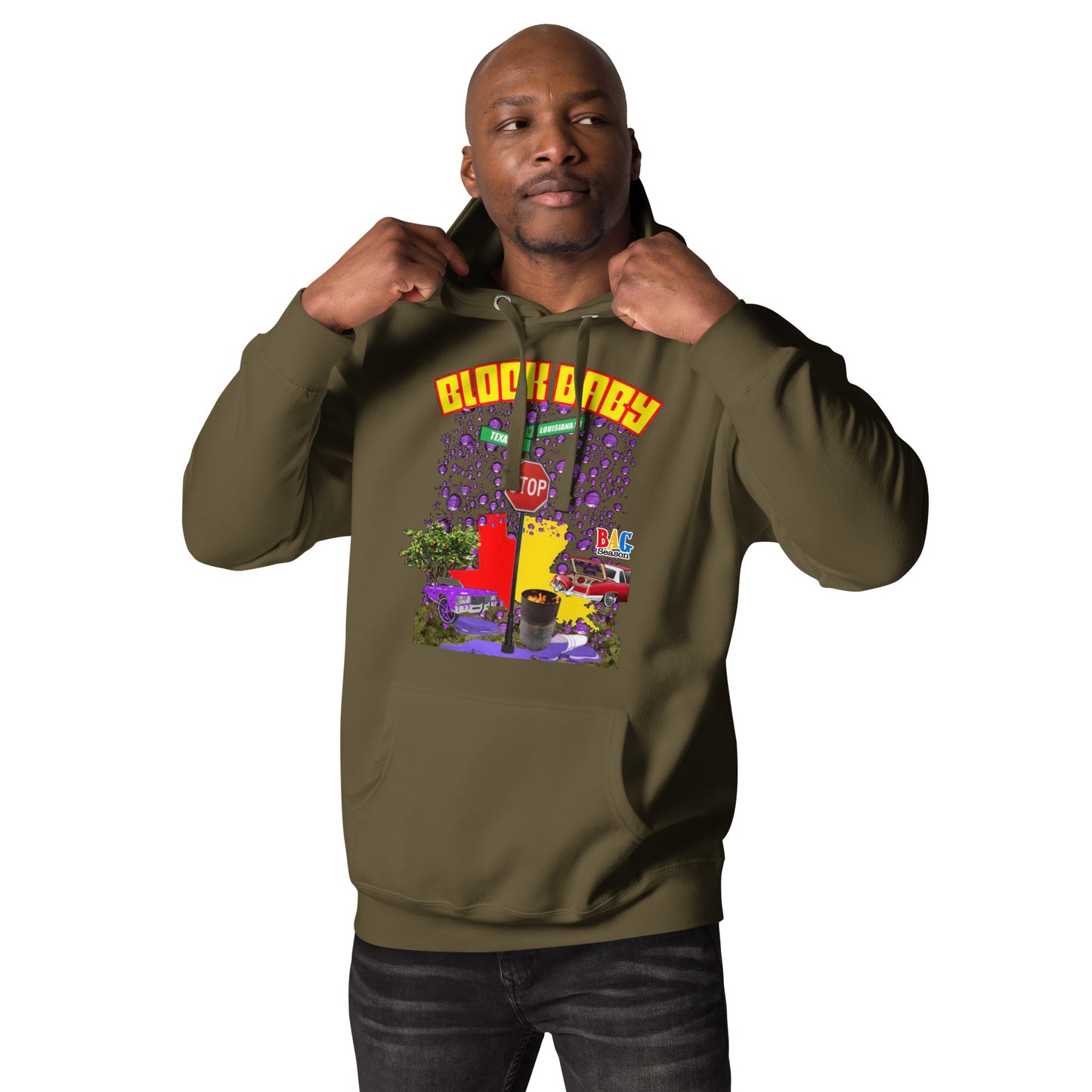 BLOCK BABY HOODIE