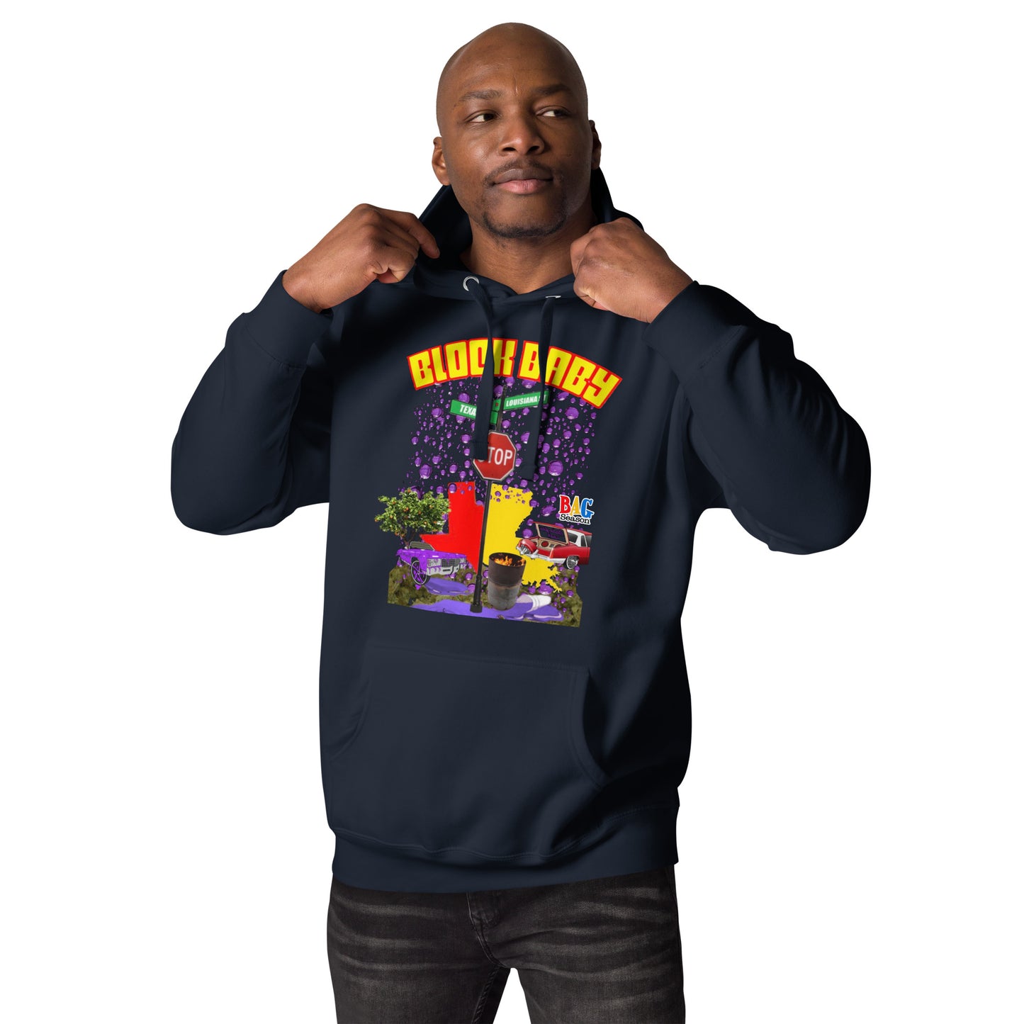 BLOCK BABY HOODIE