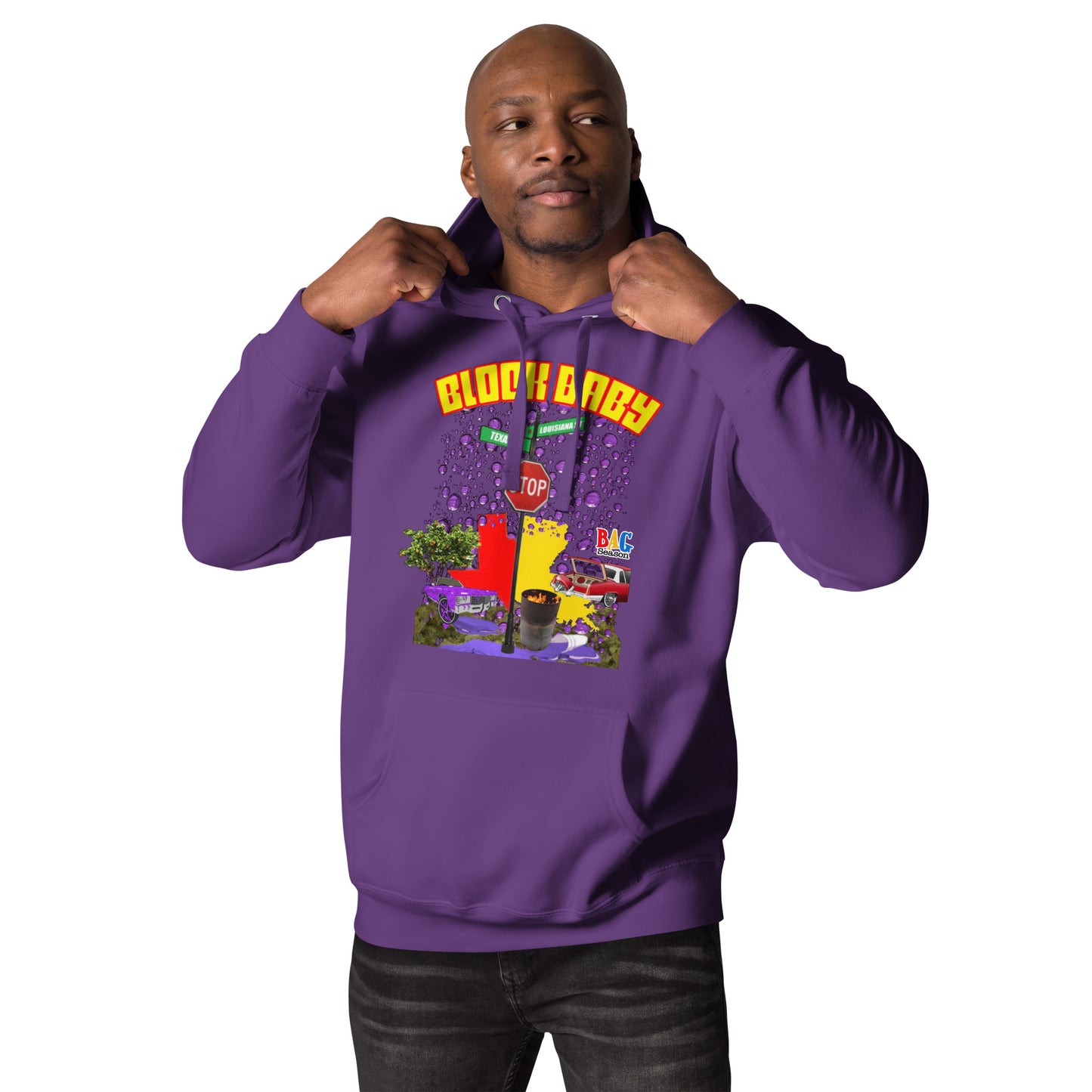 BLOCK BABY HOODIE