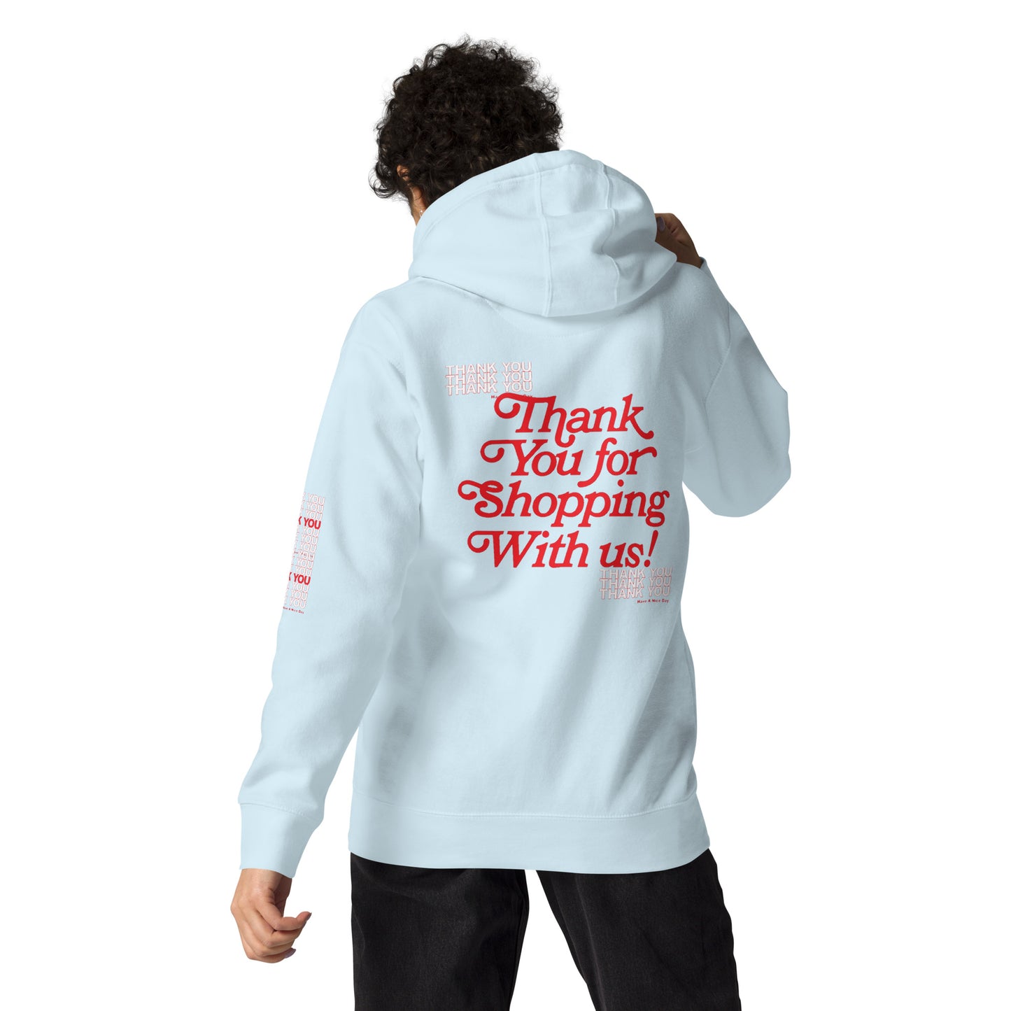 BagSeason Thank You Unisex Hoodie Free Shipping