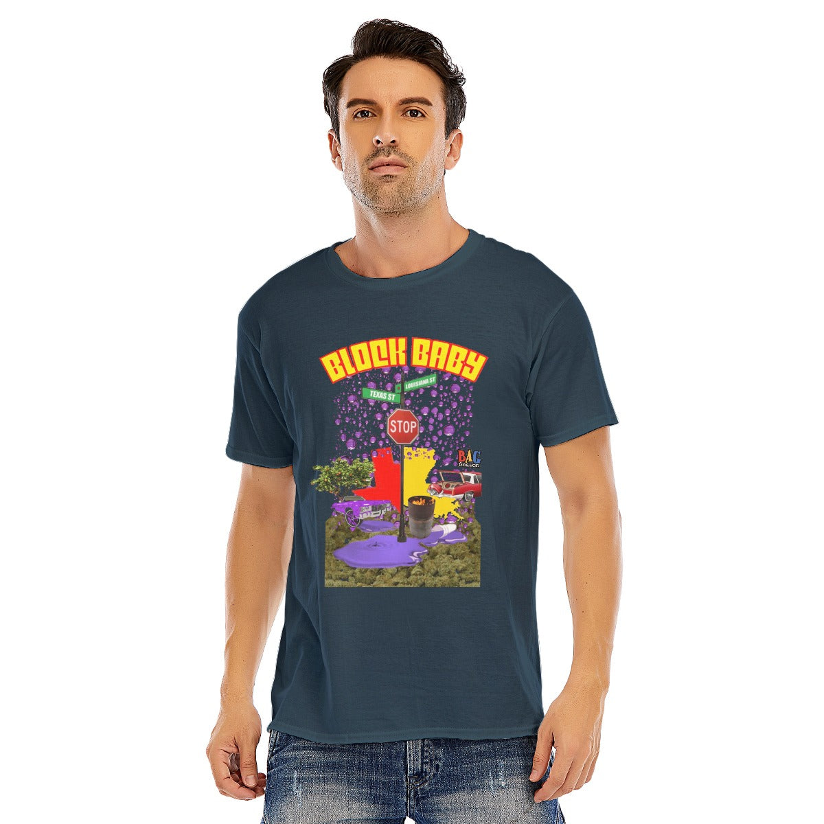 BLOCK BABY T-SHIRT | FREE SHIPPING