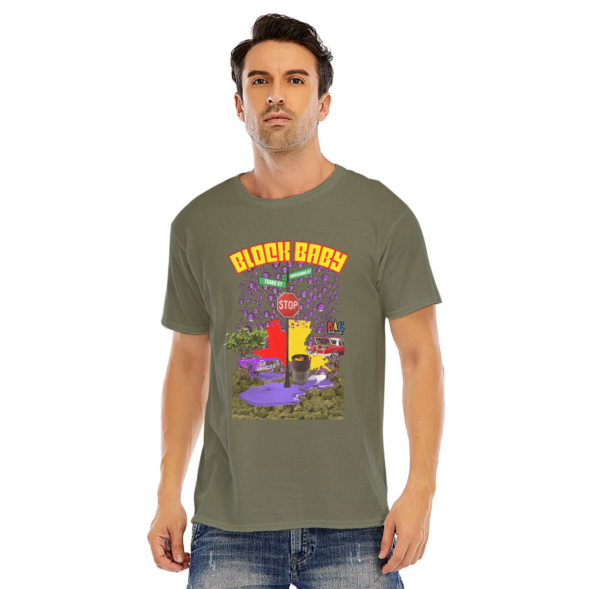 BLOCK BABY T-SHIRT | FREE SHIPPING