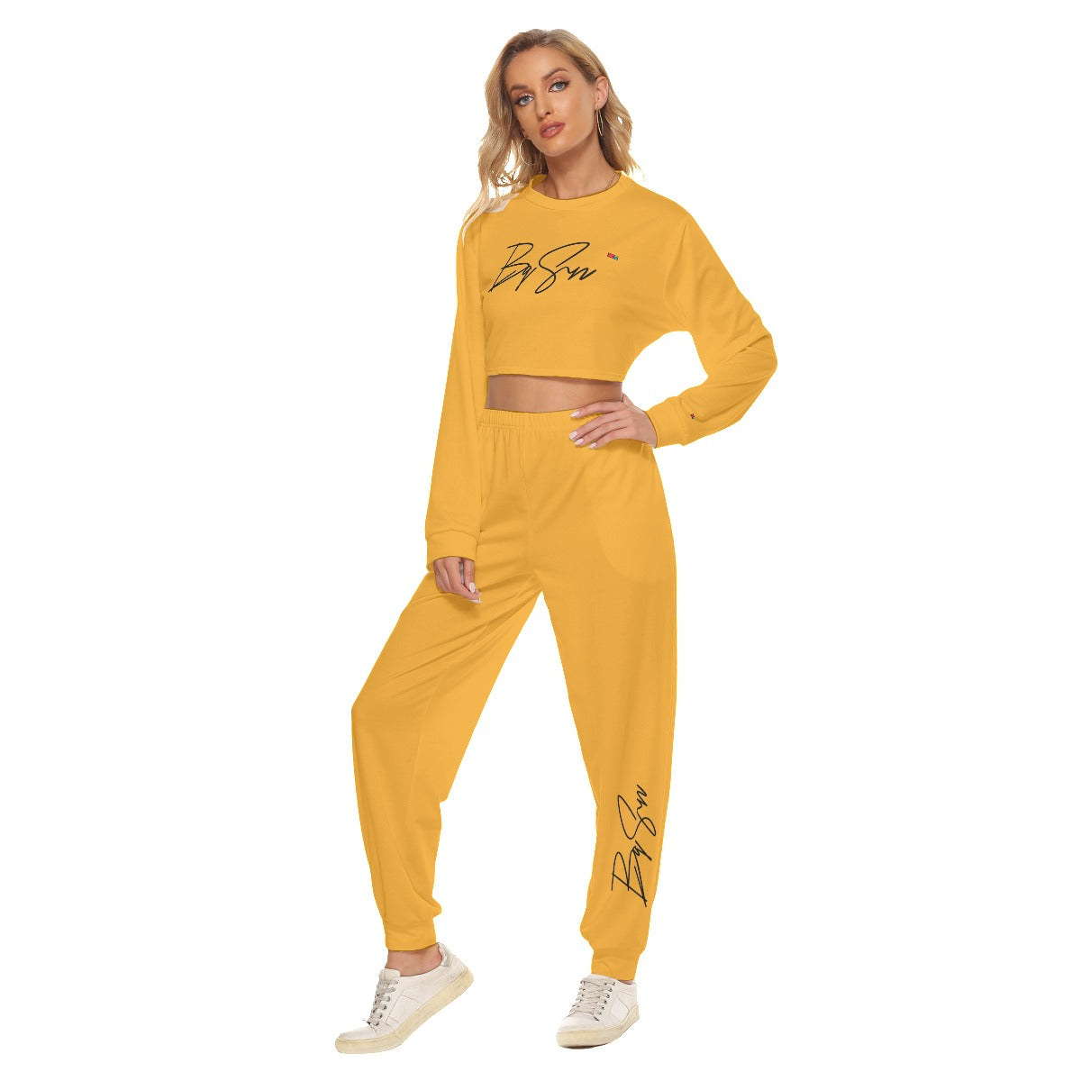 Bag Season Crop Sweatshirt Suit FREE SHIPPING