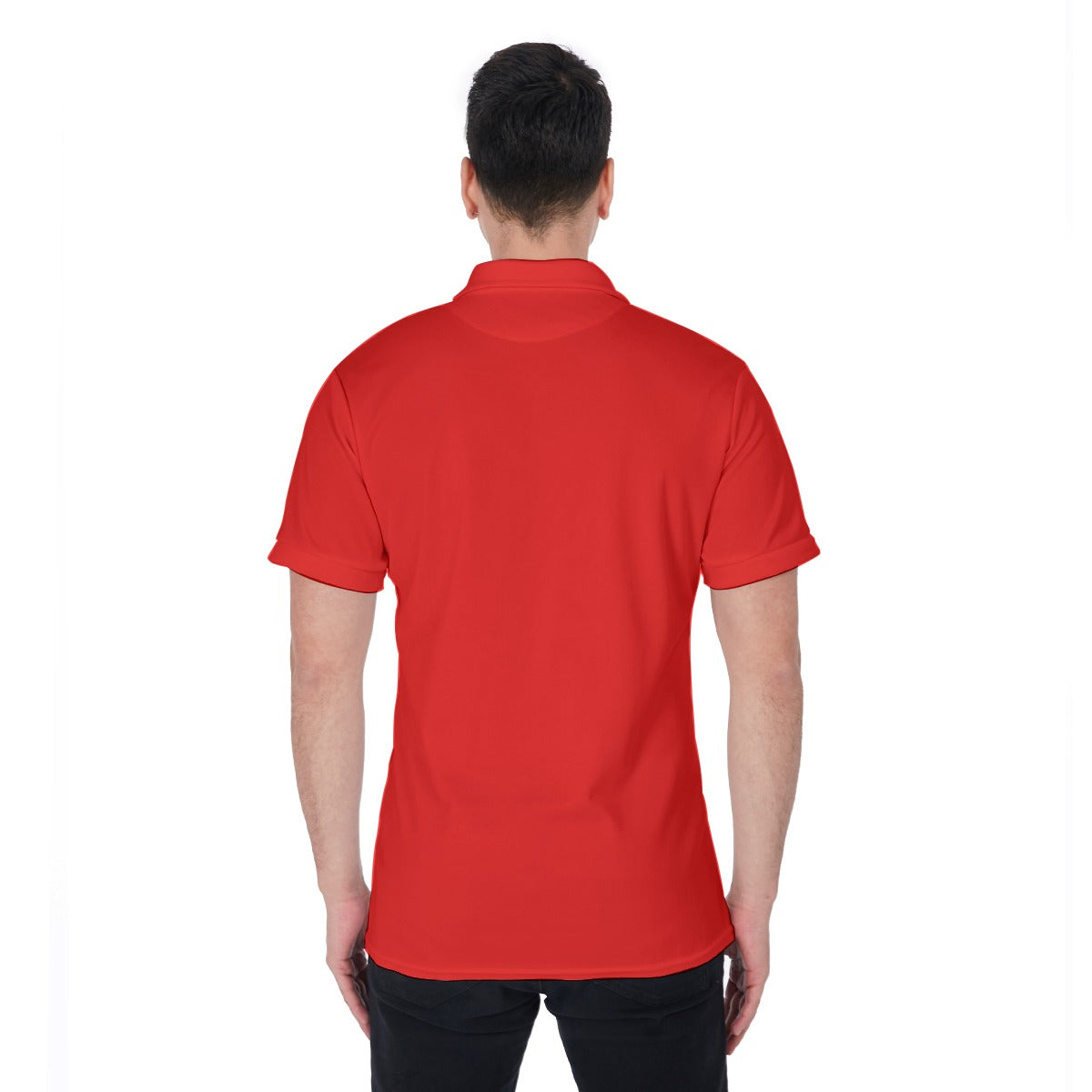 RED Polo Shirt FREE SHIPPING