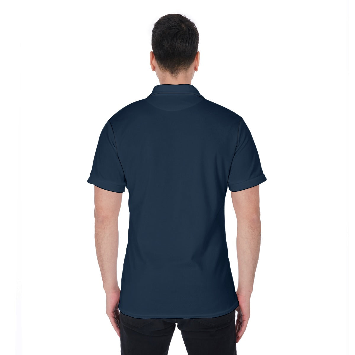 BLUE Polo Shirt FREE SHIPPING