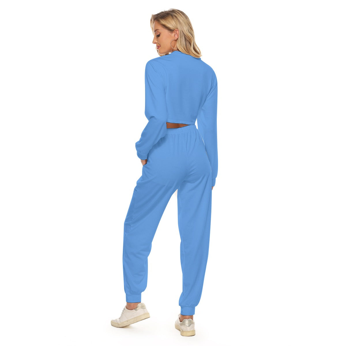 Crop Sweatshirt Suit FREE SHIPPING