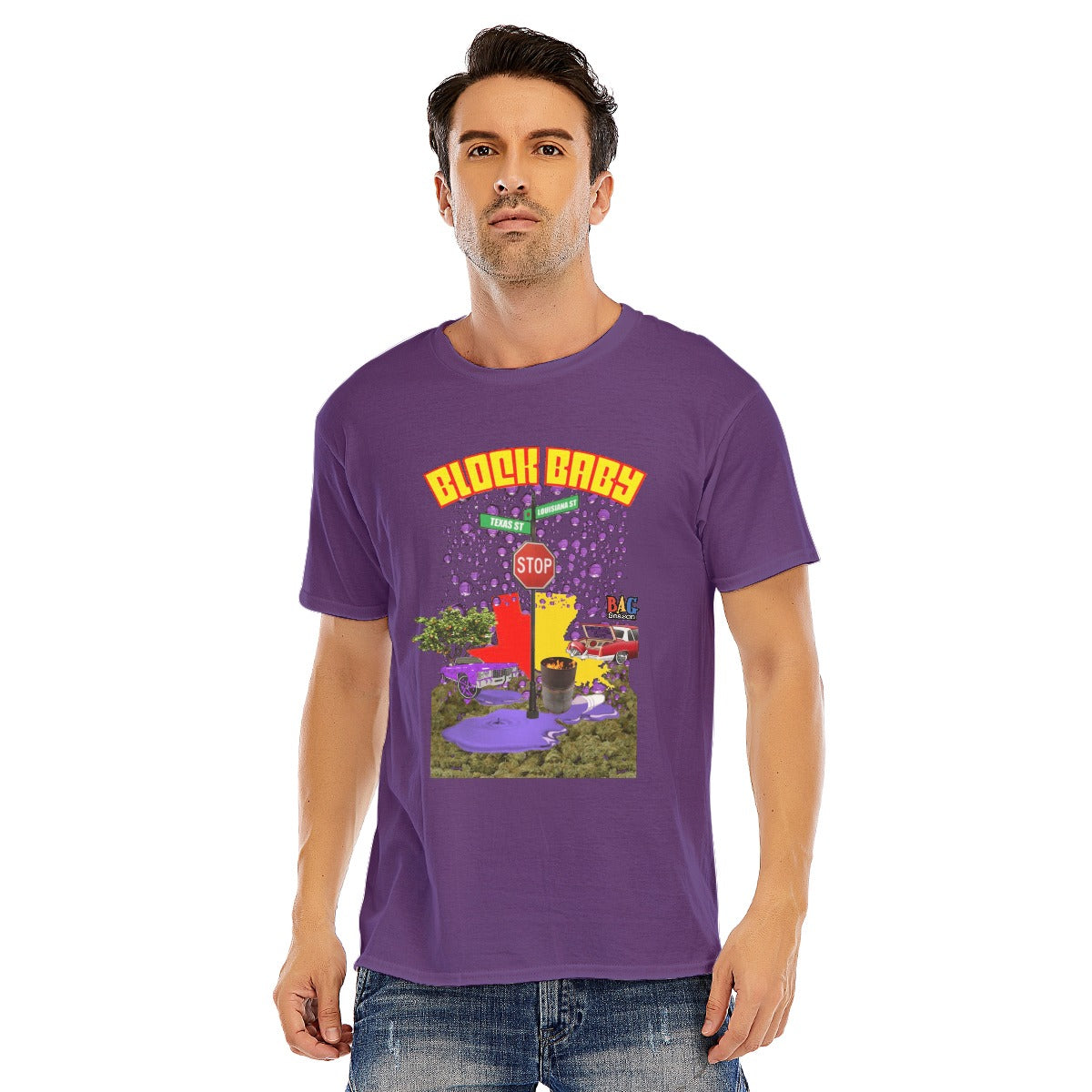 BLOCK BABY T-SHIRT | FREE SHIPPING