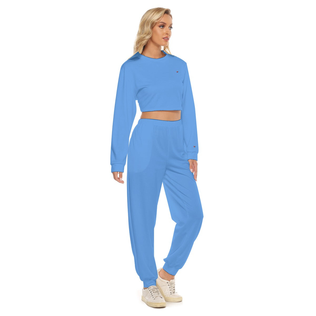 Crop Sweatshirt Suit FREE SHIPPING
