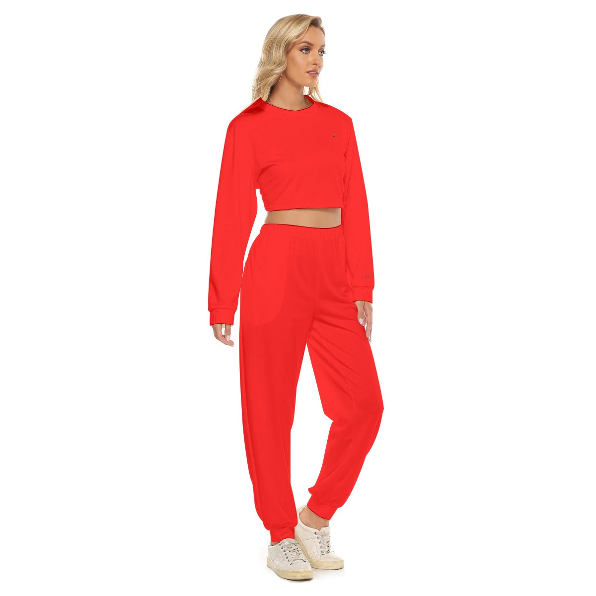 Crop Sweatshirt Suit FREE SHIPPING