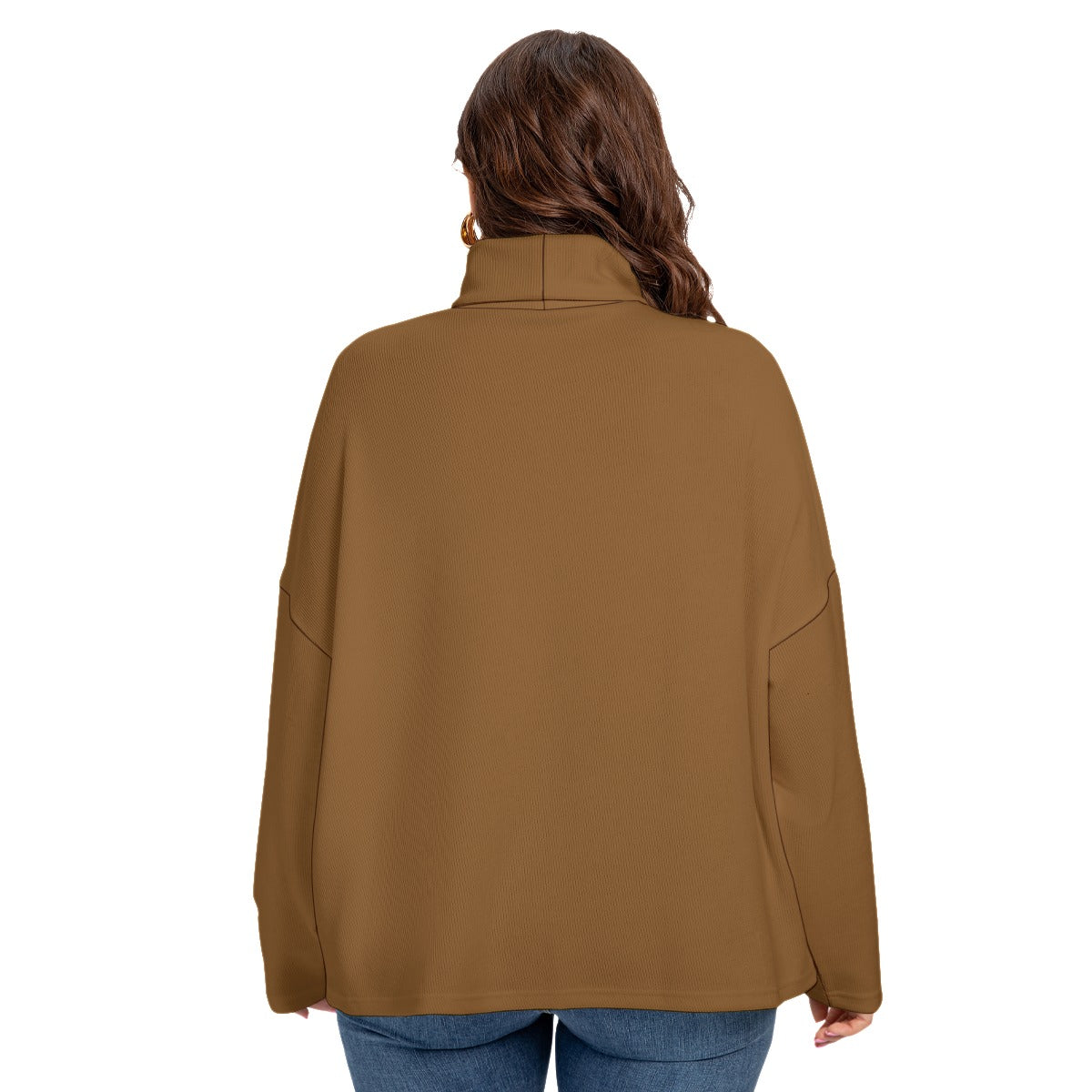 Turtleneck Knitted Sweater (Plus Size) FREE SHIPPING