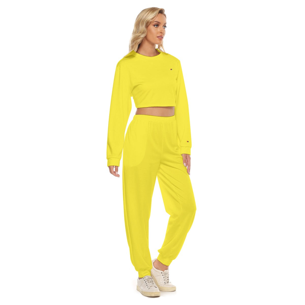 Crop Sweatshirt Suit FREE SHIPPING