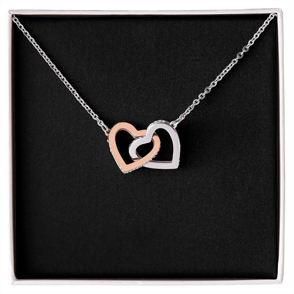 Interlocking Hearts necklace