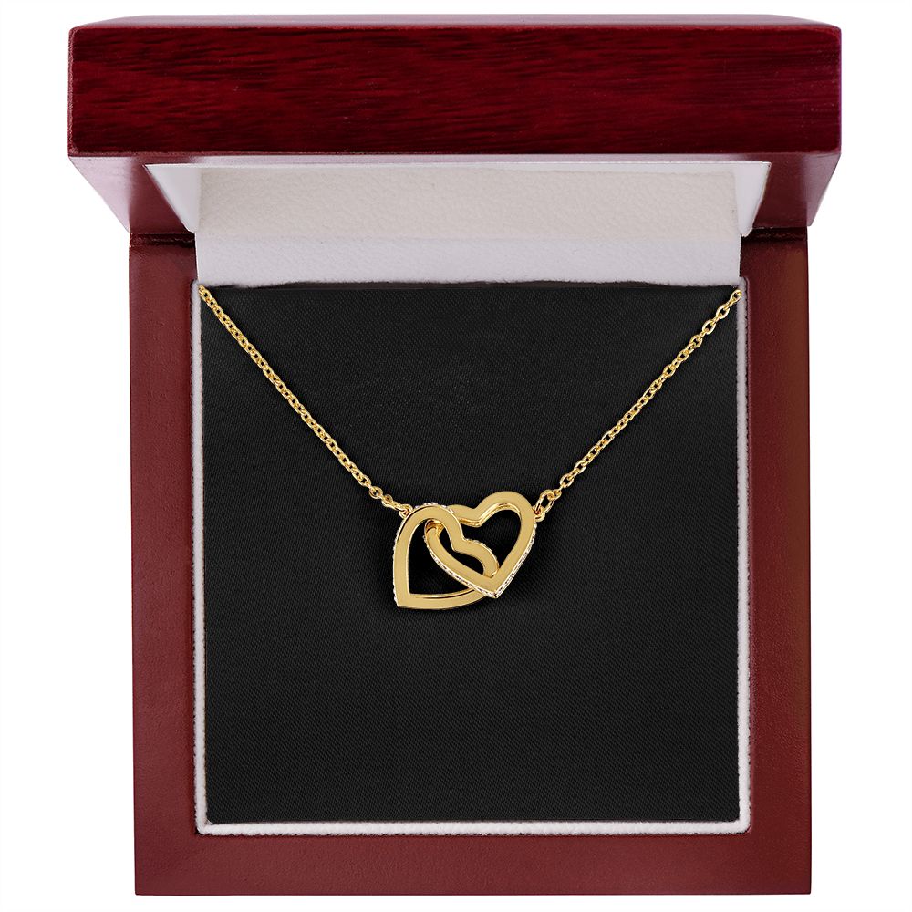 Interlocking Hearts necklace