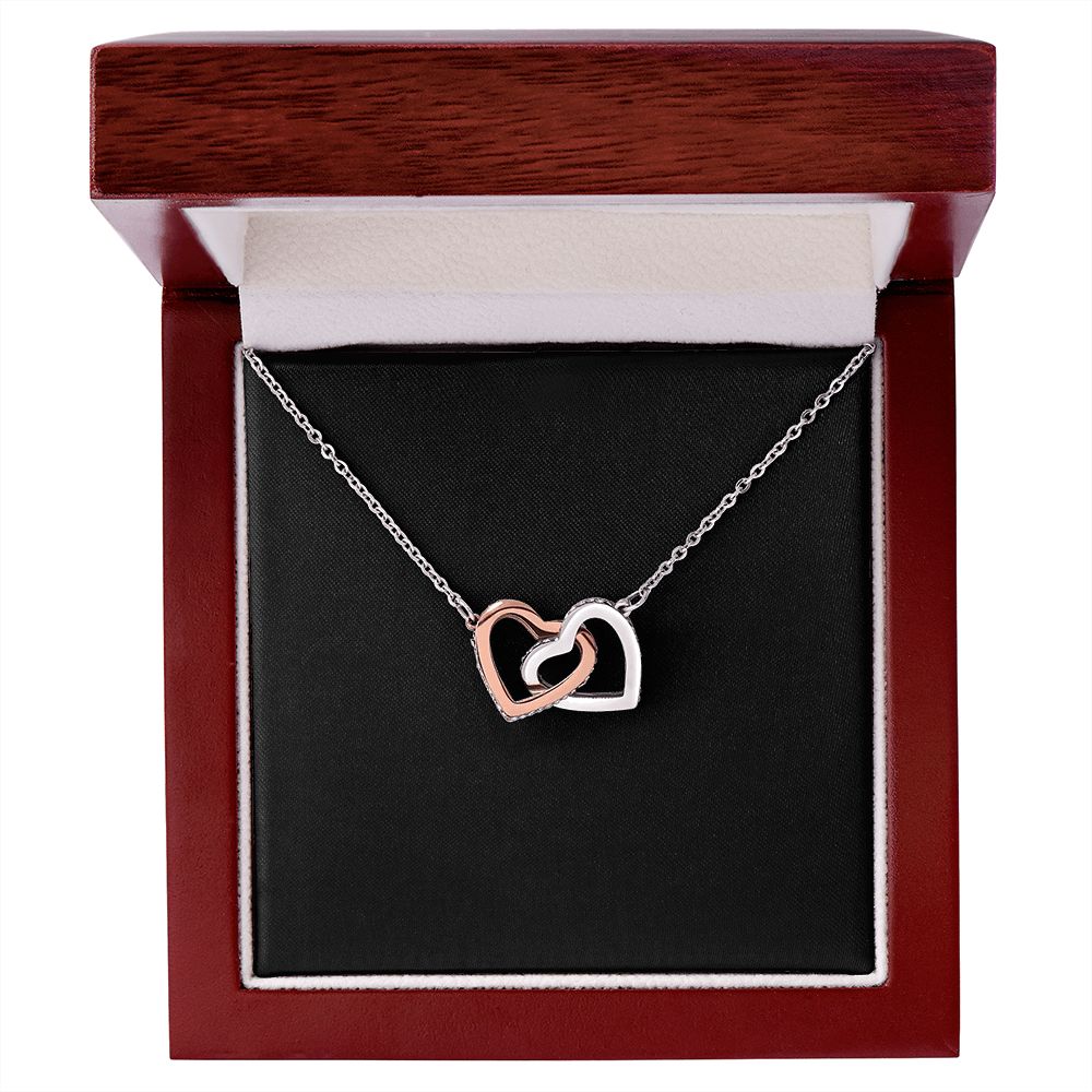 Interlocking Hearts necklace