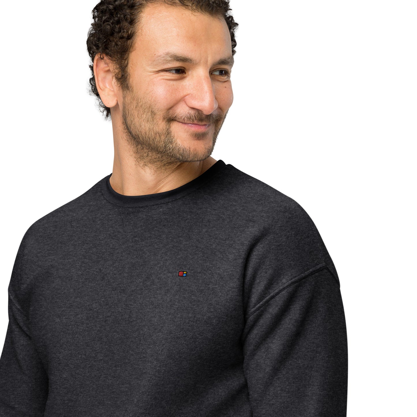 BBS Unisex sueded fleece sweatshirt