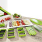 12pcs Multifunctional Vegetable Chopper Slicer Dicer Cut