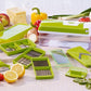 12pcs Multifunctional Vegetable Chopper Slicer Dicer Cut