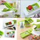 12pcs Multifunctional Vegetable Chopper Slicer Dicer Cut