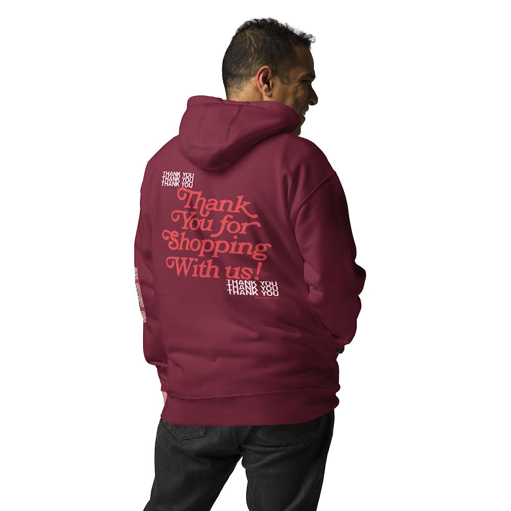 BagSeason Thank You Unisex Hoodie Free Shipping
