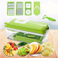12pcs Multifunctional Vegetable Chopper Slicer Dicer Cut