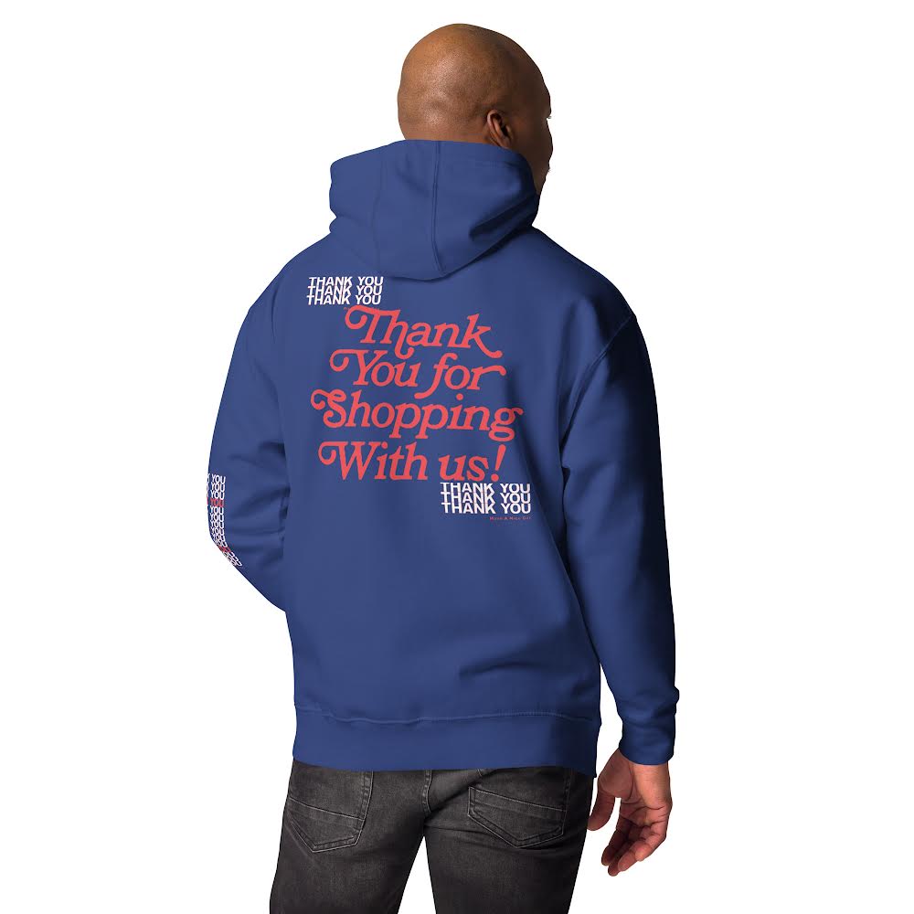 BagSeason Thank You Unisex Hoodie Free Shipping