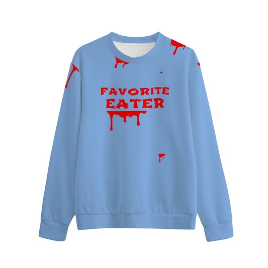 FAVORITE EATER SWEATSHIRT BLUE | FREE SHIPPING