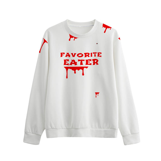 FAVORITE EATER SWEATSHIRT WHITE | FREE SHIPPING