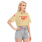 FAV EATER CROPPED T-SHIRT CREAM | FREE SHIPPING