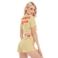 FAV EATER T-SHIRT & SHORTS SET CREAM | FREE SHIPPING
