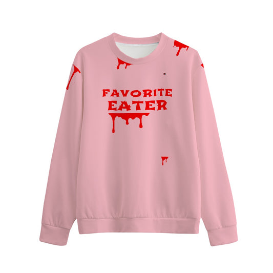 FAVORITE EATER SWEATSHIRT PINK | FREE SHIPPING