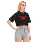 FAV EATER CROPPED T-SHIRT BLACK | FREE SHIPPING