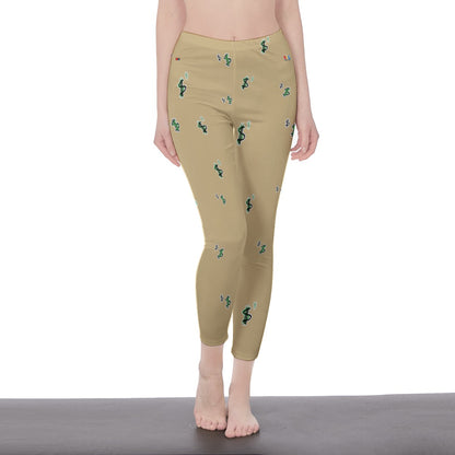 Sign Leggings CREAM FREE SHIPPING