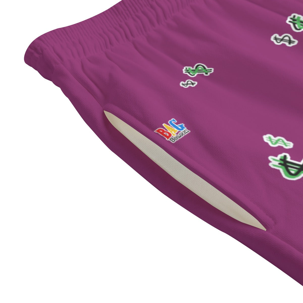Sign Shorts Purple FREE SHIPPING